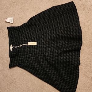 Black and Gray pattern skirt